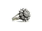 Ring - 18 karaat Witgoud, Platina - 1.15ct. tw. Diamant, Nieuw