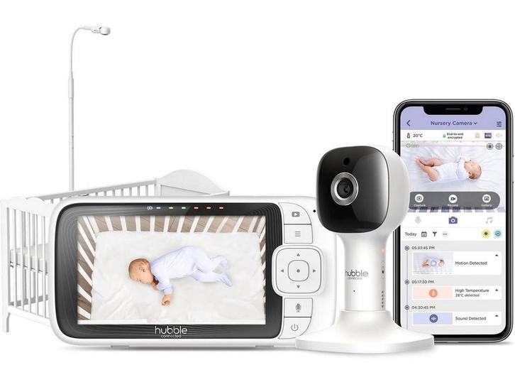 Hubble Connected Nursery Pal SkyView - Babymonitor met, Kinderen en Baby's, Babyfoons, Nieuw, Verzenden
