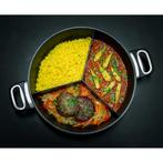 AMT Gastroguss 3-vaks hapjespan - 32 cm - aluminium - ant..., Huis en Inrichting, Keuken | Potten en Pannen, Ophalen of Verzenden