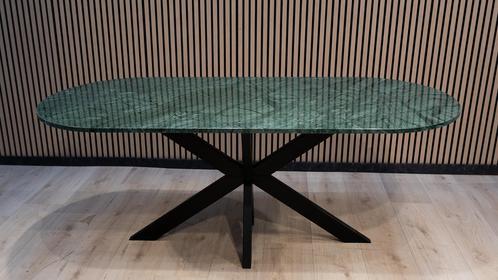 Verdi Alpi Marmeren Eettafel 100x190 cm – Luxe Bootvorm, Huis en Inrichting, Tafels | Eettafels, 100 tot 150 cm, 200 cm of meer