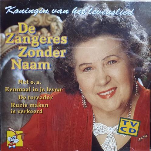 cd - De Zangeres Zonder Naam - Koningin Van Het Levenslied, Cd's en Dvd's, Cd's | Overige Cd's, Zo goed als nieuw, Verzenden