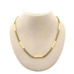 Massief gouden heren ketting | 46 cm (gourmetschakel), Ophalen of Verzenden, Gebruikt, Overige kleuren, Goud