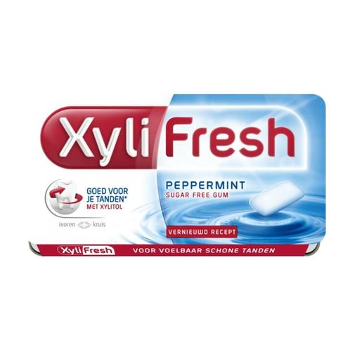 6x Xylifresh Kauwgom Peppermint, Diversen, Overige Diversen, Nieuw, Verzenden