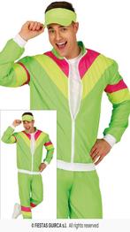 Neon Trainingspak Heren Groen, Verzenden, Nieuw, Feestartikel