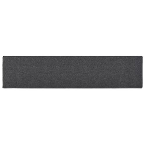vidaXL Tapijtloper 80x400 cm antracietkleurig, Huis en Inrichting, Stoffering | Tapijten en Kleden, Nieuw, Verzenden