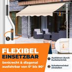 KESSER® Klemluifel - Balkonluifel zonder boren - 250cm - Ver, Huis en Inrichting, Verzenden, Nieuw