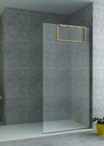 Opbouwnis voor douchewand 30 x 60 x 8 cm geborsteld messing, Ophalen of Verzenden, Nieuw, Bad