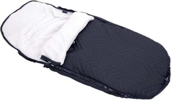 Leclerc voetenzak De Luxe zwart, Kinderen en Baby's, Kinderwagens en Combinaties, Verzenden