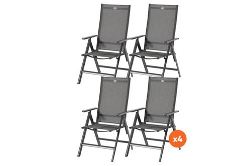 Set van 4 - Hartman Aruba verstelbare stoel, Tuin en Terras, Tuinsets en Loungesets, Nieuw, Overige materialen, Verzenden