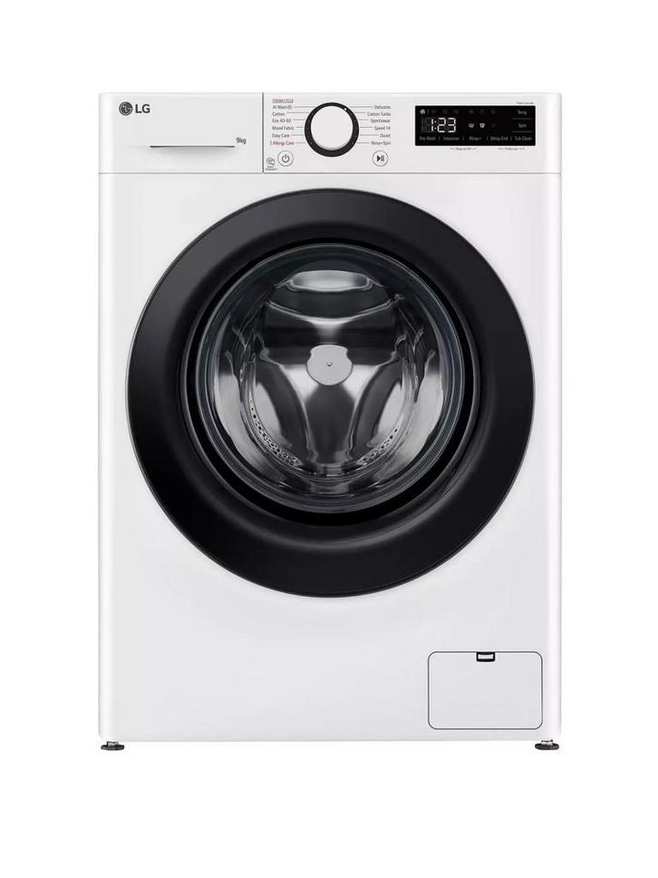 LG F2y509wbln1 - Wasmachine - 9 kg - 1200 tpm - AI DD &, Witgoed en Apparatuur, Wasmachines, Nieuw, Voorlader, 85 tot 90 cm, Ophalen of Verzenden