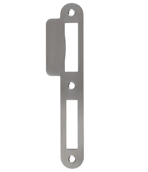 Sluitplaat korte lip 39 mm WC-PC72 rvs, Doe-het-zelf en Verbouw, Hang- en Sluitwerk, Verzenden