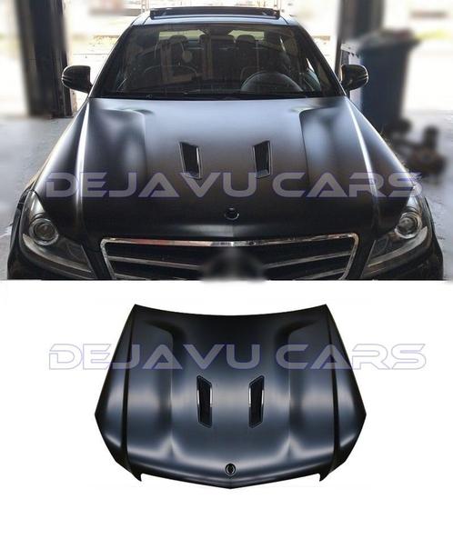 Black Series C63 AMG Look Motorkap voor Mercedes Benz C-Klas, Auto diversen, Tuning en Styling, Ophalen of Verzenden