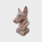 Bust of a dutch shepherd statue - home decor dog lover gift, Verzenden, Nieuw