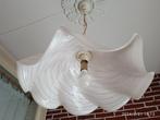 Murano vintage - Plafondlamp (1) - wit glas, Antiek en Kunst, Curiosa en Brocante