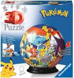 Pokemon Bal - 3D Puzzel (72 stukjes) | Ravensburger -, Hobby en Vrije tijd, Nieuw, Verzenden