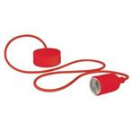 Pendel | Vellight (E27, Siliconen, Rood), Verzenden, Nieuw