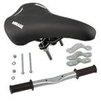 Mirage Buiszadel Set Herenfiets met Steco Voetsteunen Herenf, Fietsen en Brommers, Fietsaccessoires | Fietsstoeltjes, Verzenden