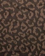 Viscose Jacquard Panter Bruin, Nieuw, Bruin