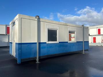 Kantoorunit 8x3 meter | Keukenblok | Toilet | Nette unit beschikbaar voor biedingen