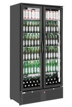 Display Koelkast - Dubbele deur - Zwart - 293L - per 1 stuks, Zakelijke goederen, Horeca | Keukenapparatuur, Verzenden, Nieuw in verpakking