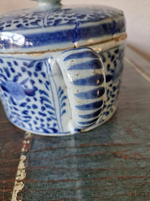 Delft, Plateelbakkerij - Boterschotel - Aardewerk, Antiek en Kunst, Antiek | Glas en Kristal