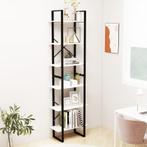vidaXL Opbergrek 60x30x210 cm massief grenenhout wit, Nieuw, 50 tot 100 cm, Grenenhout, 25 tot 50 cm
