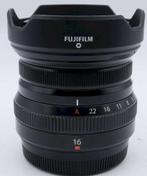 Fujifilm XF 16MM 2.8 R WR Zwart OCCASION, Ophalen of Verzenden, Zo goed als nieuw