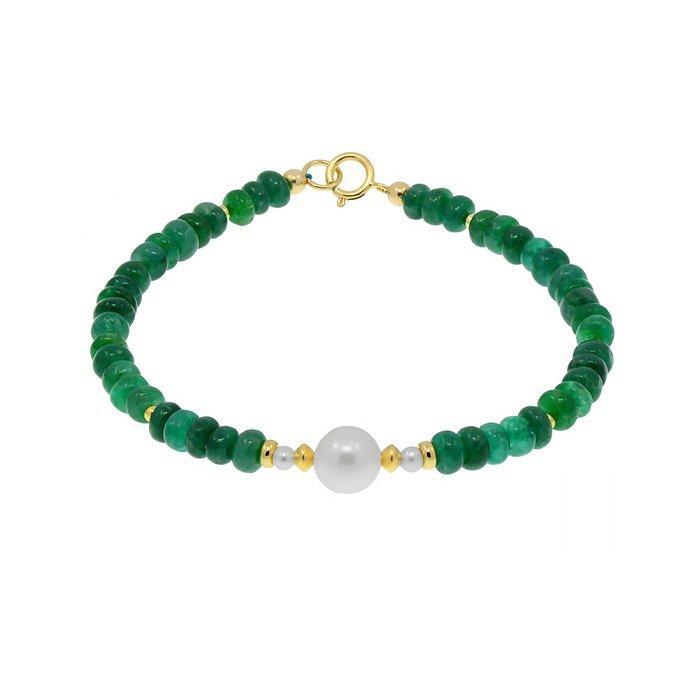 Zonder Minimumprijs - Armband - 18 karaat Geel goud Parel -, Sieraden, Tassen en Uiterlijk, Armbanden