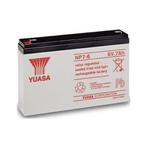 Yuasa Np7-6 Accu 6V 7Ah 151X34X97.5, Verzenden