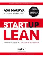 9789492790071 Startup Lean | Tweedehands, Verzenden, Zo goed als nieuw, Ash Maurya