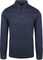Desoto Longsleeve Poloshirt Essential Navy maat XL Heren, Desoto, Verzenden, Blauw, Maat 56/58 (XL)