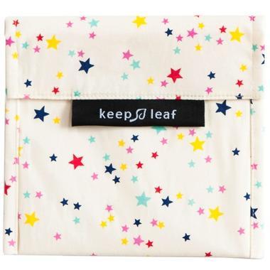 Keep Leaf Baggie Large lunchzakje Stars - Herbruikbaar b..., Huis en Inrichting, Keuken | Servies