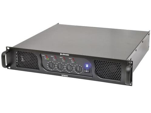 Citronic QP2320 Mosfet Versterker 2400 Watt, Audio, Tv en Foto, Versterkers en Receivers, Nieuw, Overige merken, Verzenden