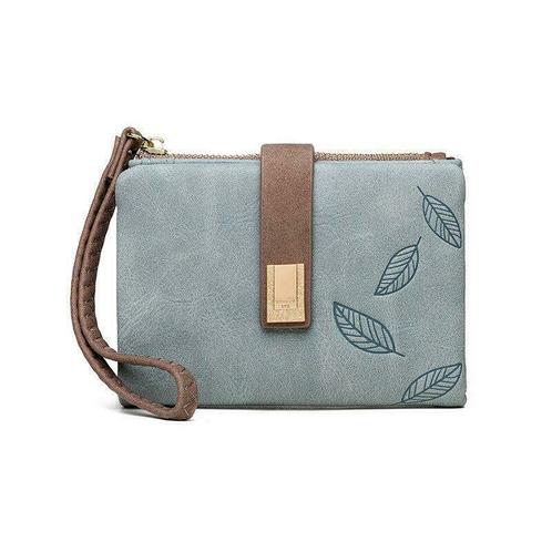 ZILOU Overslagportemonnee Compact Polsband Blauw [TIP!], Sieraden, Tassen en Uiterlijk, Portemonnees, Blauw, Nieuw, Overige merken