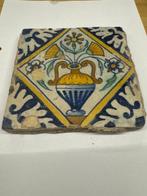 Antiek Tegel - Delft, Plateelbakkerij - Antiek - 1600-1650, Antiek en Kunst