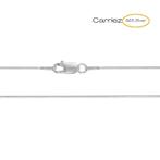 Zilveren slang ketting 50 cm - 925 zilver, Verzenden, Nieuw, Zilver