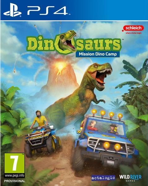 Schleich Dinosaurs: Mission Dino Camp PS4 Morgen in huis!, Spelcomputers en Games, Games | Sony PlayStation 4, 1 speler, Zo goed als nieuw
