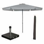 Garden Impressions Delta stokparasol Ø300 cm licht grijs, Verzenden, Nieuw