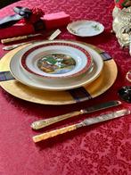 Adamascado jacquard bloemen tafelkleed voor grote tafels,, Antiek en Kunst