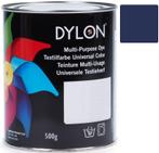 DYLON 19 DEEP BLUE TEXTIELVERF BLIK 500 GRAM, Verzenden, Nieuw