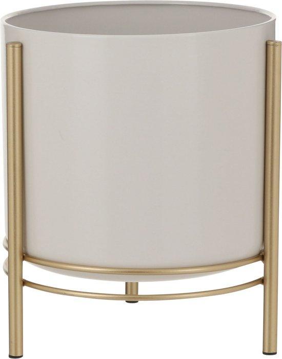 2dekans | Mica Decorations Sverre Bloempot op Standaard -, Tuin en Terras, Bloempotten, Zo goed als nieuw, Ophalen of Verzenden