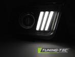 Koplampen met parkeerlicht FORD MUSTANG 04-09 ZWART