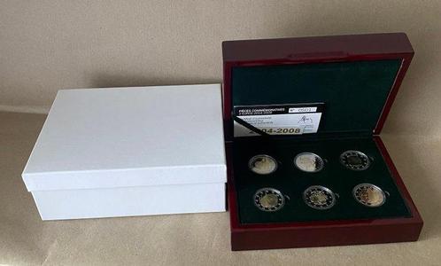 Luxemburg. 2 Euro 2004/2008 (6 coins) Proof, Postzegels en Munten, Munten | Europa | Euromunten
