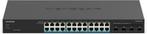 NETGEAR MS324TXUP - Netwerkswitch - 24-Poorten - Managed -, Computers en Software, Powerlines, Verzenden, Nieuw