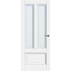 Lundia binnendeur Willemijn 78x211,5 (Stomp, Mat facetglas), Minder dan 80 cm, Binnendeur, Nieuw, Ophalen of Verzenden