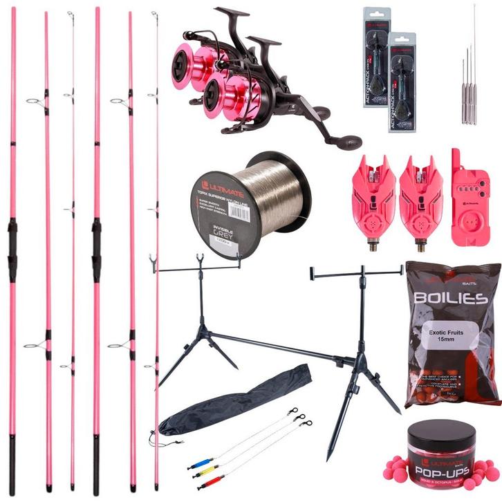 Ultimate Carp Queen Complete Set, Watersport en Boten, Hengelsport | Algemeen, Nieuw, Verzenden