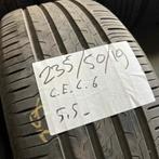 2 x Continental EcoContact 6 235-50-19 Zomerbanden 5,5mm, 19 inch, Gebruikt, Ophalen of Verzenden, 235 mm