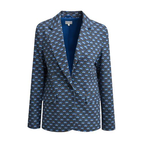 Milano Italy • blauwe blazer • 36, Kleding | Dames, Truien en Vesten, Blauw, Nieuw, Maat 36 (S), Verzenden
