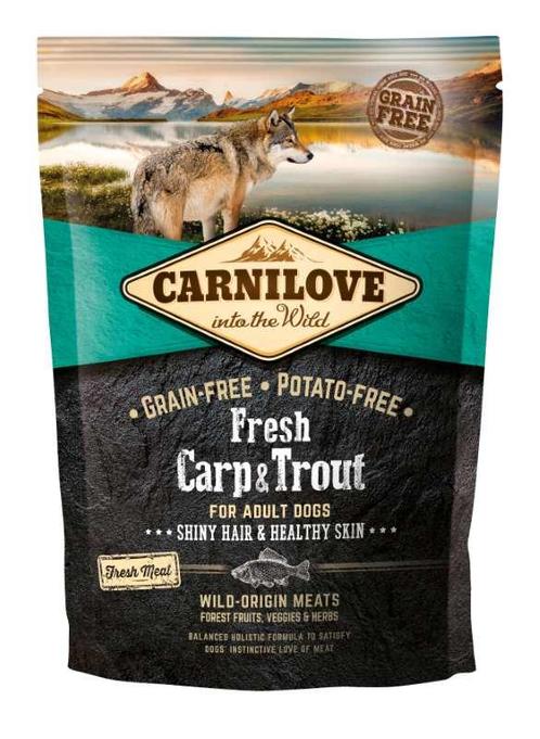 Carnilove Fresh Carp & Trout 1,5 kg., Dieren en Toebehoren, Dierenvoeding, Ophalen of Verzenden