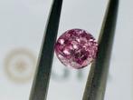 1 pcs Diamant (Natuurlijk gekleurd) - 0.22 ct - Rond - Fancy, Sieraden, Tassen en Uiterlijk, Edelstenen, Nieuw